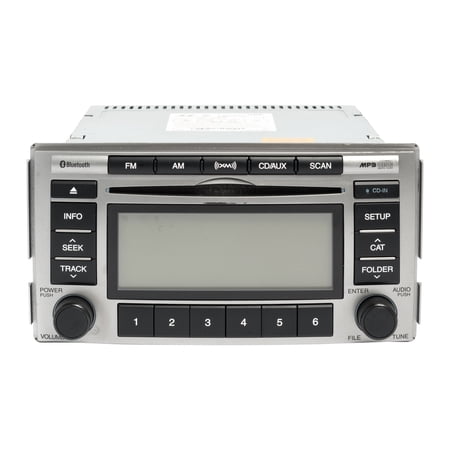 Restored 2010-2012 OEM Hyundai Santa Fe AM FM Radio CD Satellite Capable 96180-0W500BS (Refurbished)