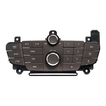 Buick Regal 2011-2012 OEM Radio Climate Control Panel 13277916 (Refurbished)