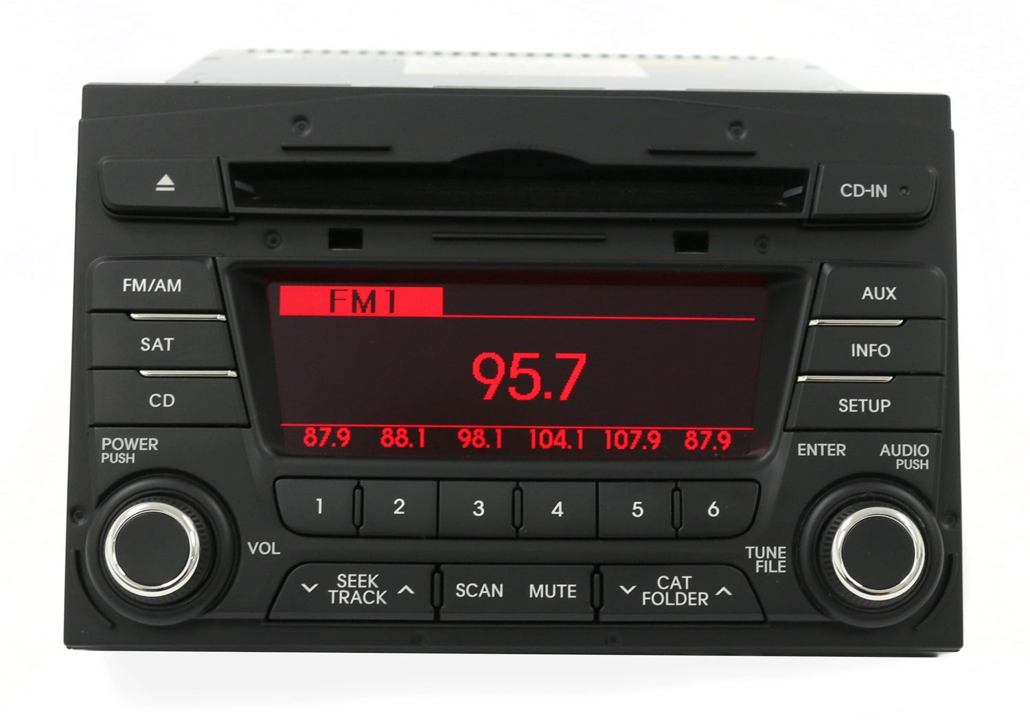 Restored 2011-2013 Kia Optima AM FM XM Radio mp3 Single Disc CD Player ...