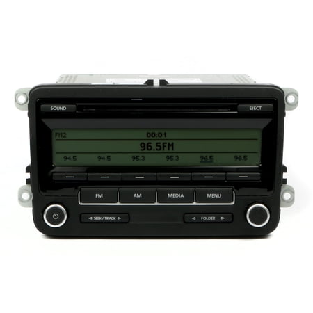 Restored 2011-2014 Volkswagen Golf GTI Jetta GLI AM FM CD Radio Code Included 1K0035164A (Refurbished)