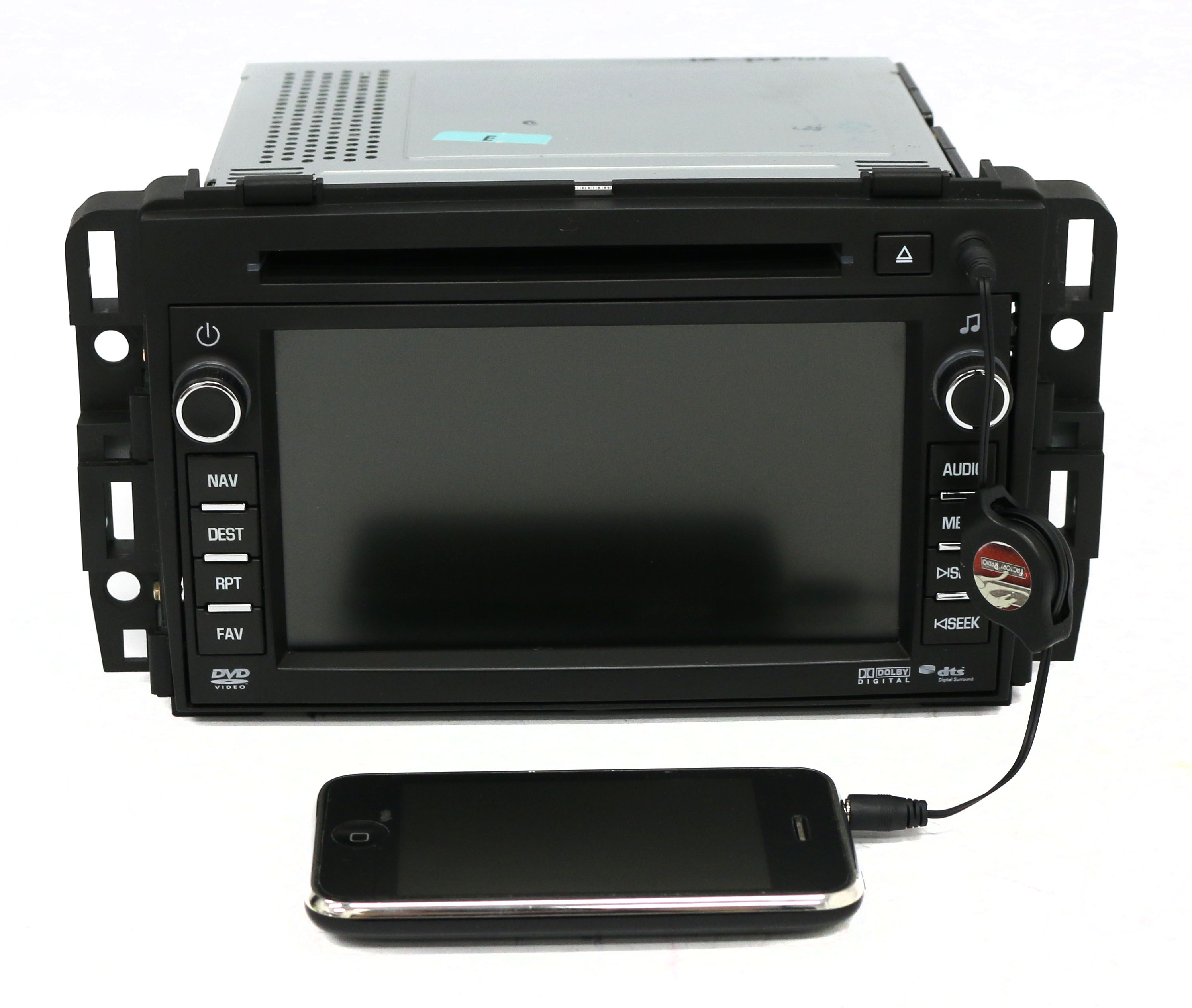 Restored 2011 GMC Acadia AM FM Radio CD DVD Player w Navi Unlocked Part