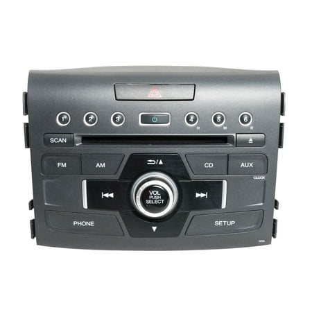 Restored 2012-2014 Honda CR-V OEM AM FM Radio CD Player 39100-T0A-A520-M1 Face Code 1XNA (Refurbished)