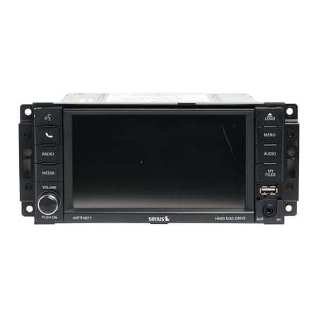 Restored 201220 Dodge Caravan AM FM Radio MP3 Player 6.5" Display Screen RBZ P6828245AA (Refurbished)
