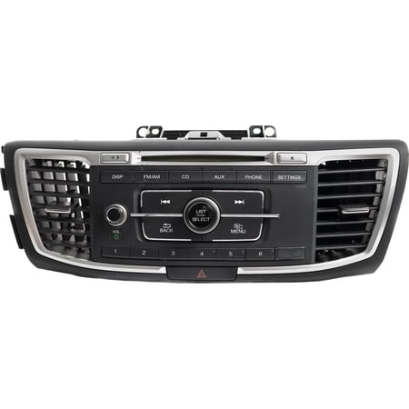 Restored 2013-15 Honda Accord AM FM MP3 AUX SiriusXM Satellite 6-CD Player 39100-T2A-A320 (Refurbished)
