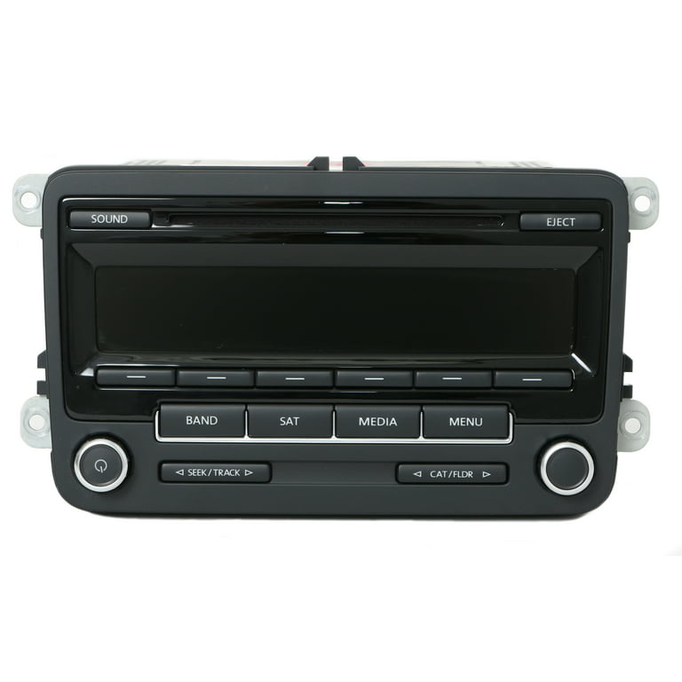 Restored 2013-15 Volkswagen Jetta Passat AMFM Radio CD Player Code Included  1K0035164F (Refurbished) 