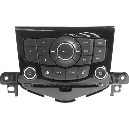 Restored 2013-2016 Chevrolet Cruze AM FM w Single CD Control Panel Part Number 95166368 (Refurbished)