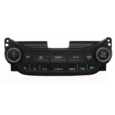 Restored 2014-16 Chevrolet Malibu AM FM Radio Control Module Part Number 23430067 Opt UFU (Refurbished)