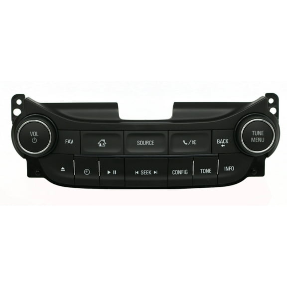 Restored 2014-16 Chevrolet Malibu AM FM Radio Control Module Part Number 23430067 Opt UFU (Refurbished)