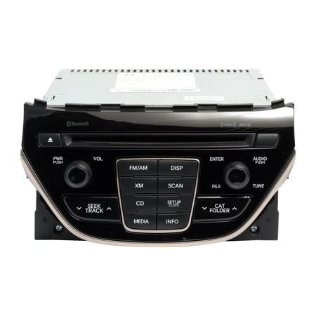 Restored 2014-2015 Hyundai Genesis AM FM XM Bluetooth MP3 Single-Disc CD 96180-2M118YHG (Refurbished)