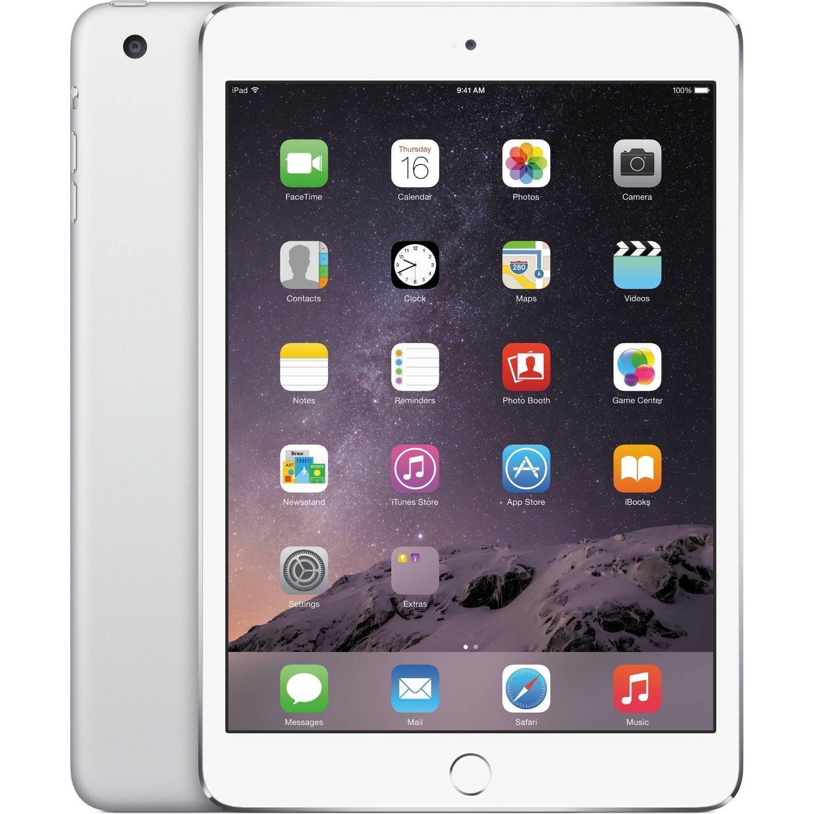 【新品未開封】iPad mini2 Cellular128GB シルバー iPad mini 2 128GB silver WI-FI＋cellular