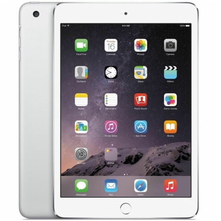 Restored 2014 Apple iPad mini Wi Fi+Cellular 64 GB Silver (3rd Generation) (Refurbished)