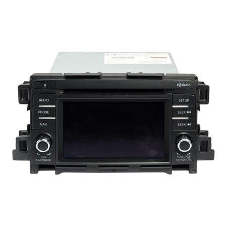 Restored 2014 Mazda 6 AM FM Radio GPS Navigation Ready Single Disc CD Player GJS166DV0B (Refurbished)