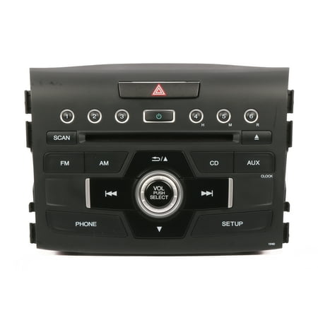 Restored 2015-16 Honda CR-V AM FM Radio CD Player w Hazard Button 39100-T0A-A911-M1 1XND (Refurbished)