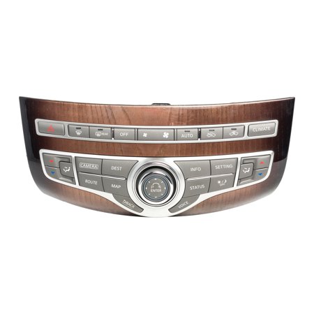 Restored 2015-2017 Infiniti Q70 Temperature Audio & Navigation Control Panel 283954AM2A (Refurbished)