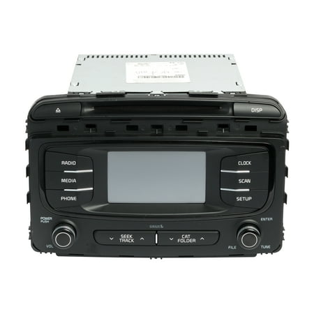 Restored 2016-18 Kia Sorento AM FM Receiver XM MP3 Single-Disc CD Player 96180-C6000WK (Refurbished)