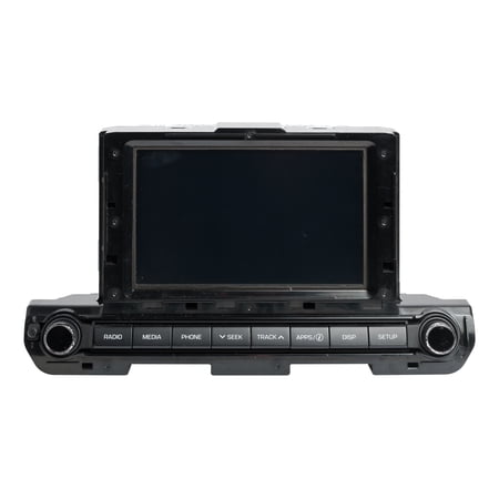 Restored 2017-2018 Hyundai Elantra AM FM Receiver with 7-in LCD Display 96160-F2100UAT (Refurbished)