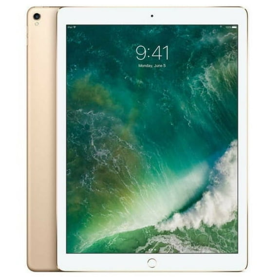 Restored 2017 Apple 12.9-in iPad pro Wi Fi+Cellular 64 GB Gold (2nd Generation) (Refurbished)