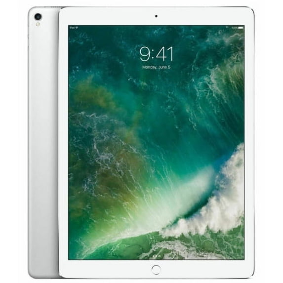 Restored 2017 Apple 12.9-in iPad pro Wi Fi+Cellular 64 GB Silver (2nd Generation) (Refurbished)