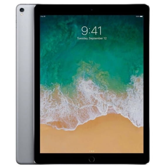 Restored 2017 Apple 12.9-in iPad pro Wi Fi+Cellular 64 GB Space Gray (2nd Generation) (Refurbished)