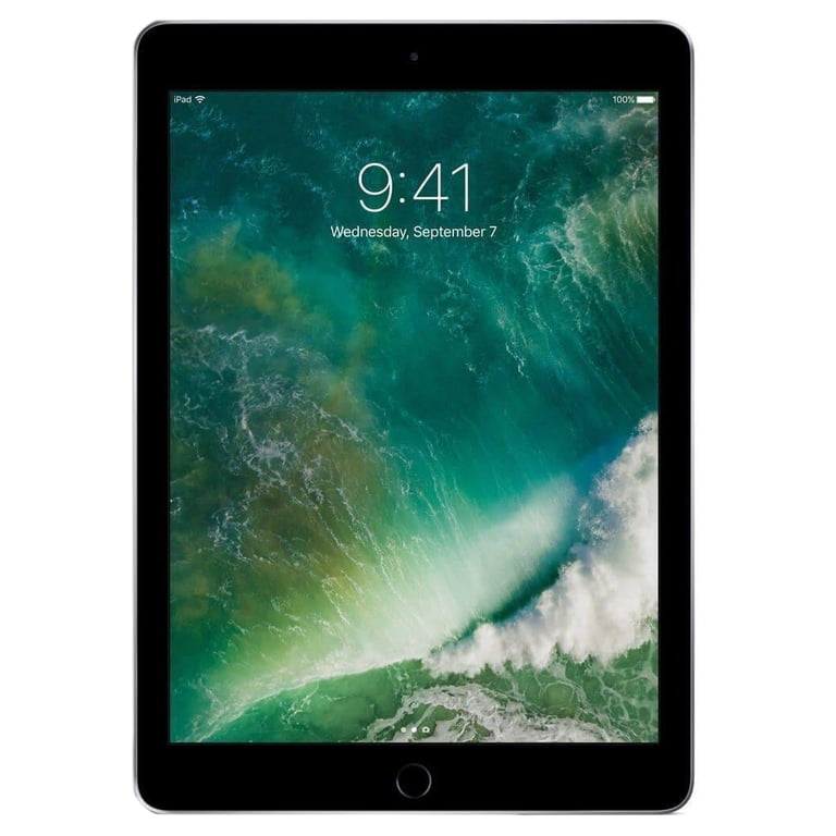 Restored 2017 Apple iPad Wi Fi 128 GB Space Gray (5th Generation