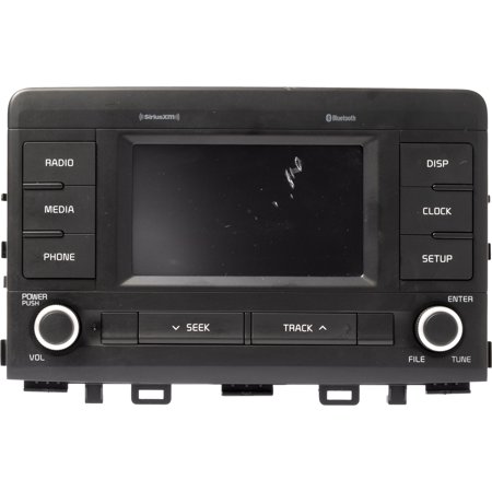 Restored 2018-2019 Kia Rio AMFM Satellite-Capable Radio Bluetooth 5" Display 96180H9850WK (Refurbished)