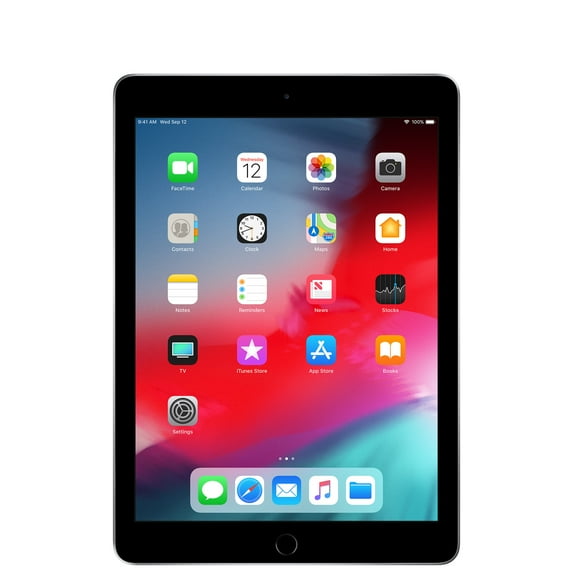 Restored 2018 Apple 9.7-inch iPad Wi-Fi + Cellular 32GB - Space Gray (6th Gen) (Refurbished)