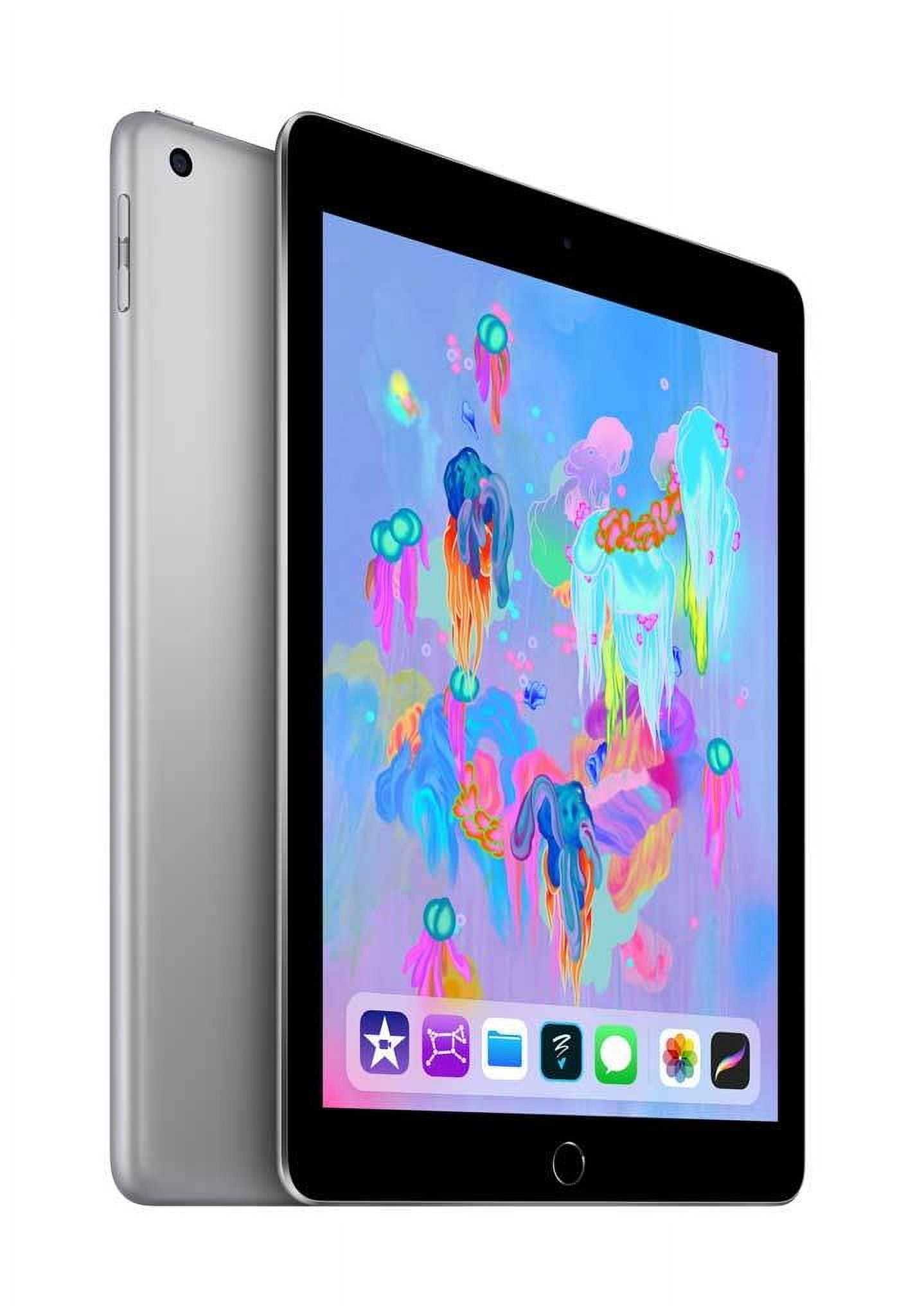 Pre-Owned Apple iPad 6th Generation 128 GB Wifi+Cellular Space Gray (Good) - Walmart.com Pre-Owned Apple iPad 6th Generation 128 GB Wifi+Cellular Space Gray (Good) - Walmart.com