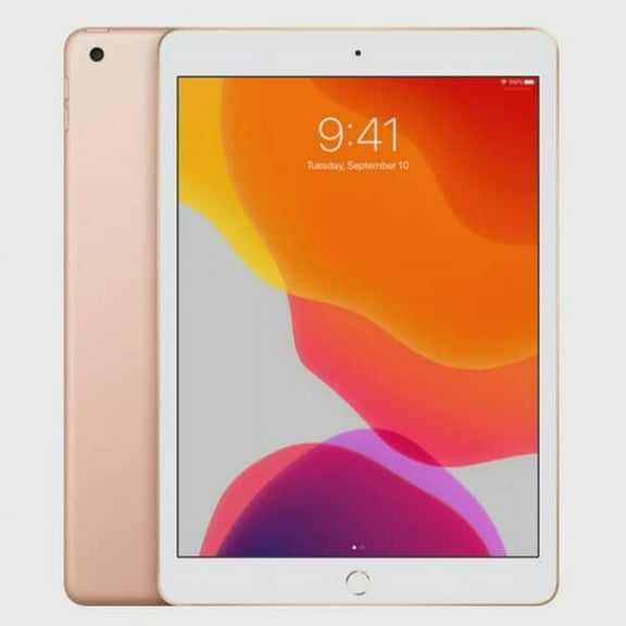 Restored 2019 Apple iPad Wi Fi 128 GB Gold (7th Generation) (Refurbished)