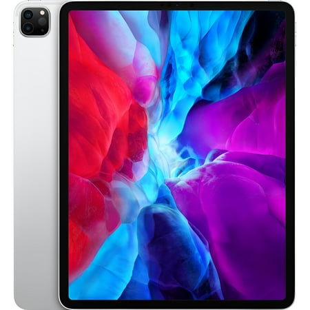 Restored 2020 Apple 12.9-in iPad pro Wi Fi 256 GB Silver (4th Generation) (Refurbished)