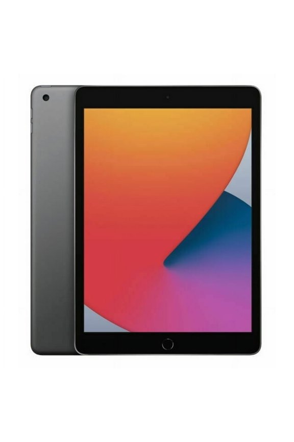 Restored 2020 Apple iPad 8 10.2" Display 32GB Storage WiFi Only MYL92LL/A - Space Gray (Etching, ) (Refurbished)