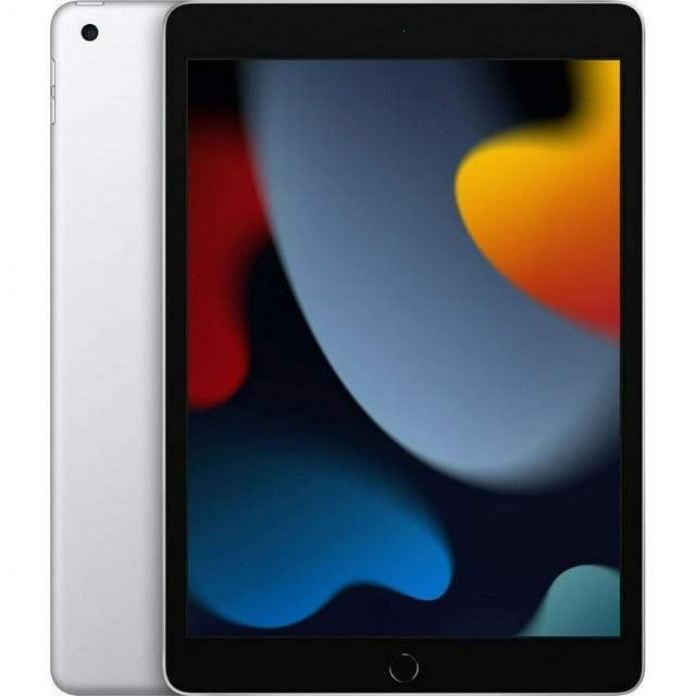 Restored 2021 Apple 10.2-inch iPad Wi-Fi 64GB - Silver (9th Generation) (Refurbished) - image 1 of 3