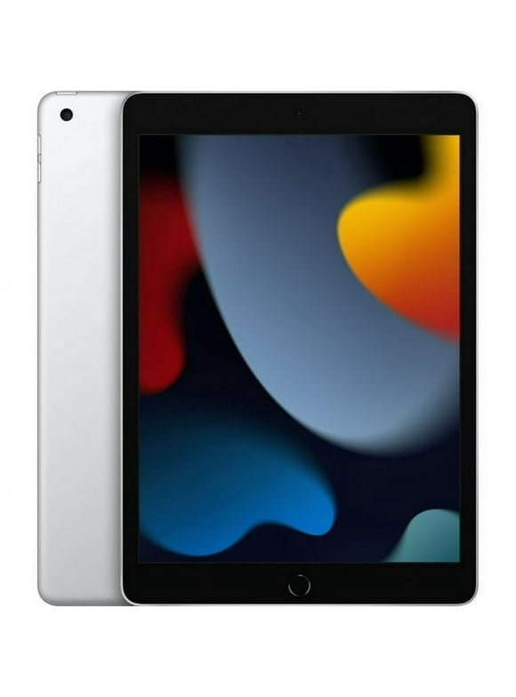 Restored 2021 Apple 10.2-inch iPad Wi-Fi 64GB - Silver (9th Generation) (Refurbished)