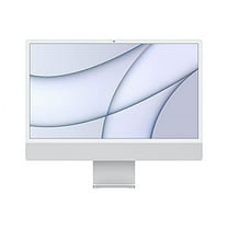Restored 2021 Apple iMac (24-inch, Apple M1 3.2GHz 7‑core GPU, 8GB RAM, 512GB SSD) - Silver (） (Refurbished)