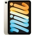 thumbnail image 1 of Restored 2021 Apple iPad mini Wi Fi+Cellular 64 GB Starlight (6th Generation) (Refurbished), 1 of 4