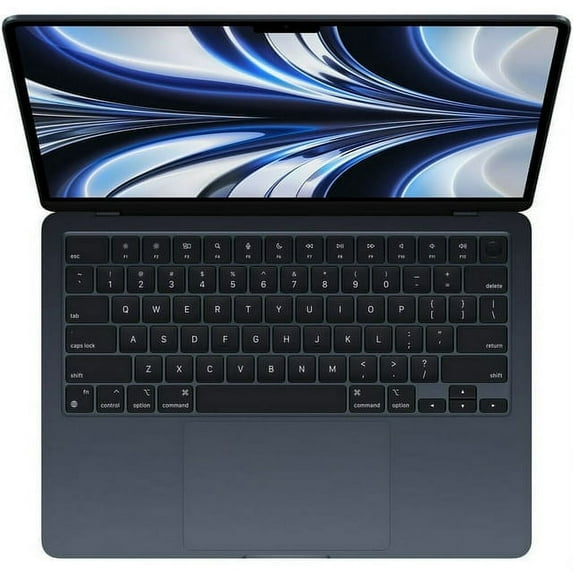 Restored 2022 Apple MacBook Air Laptop with M2 chip: 13.6-inch 24GB RAM, 512GB SSD Storage, Midnight (Refurbished)