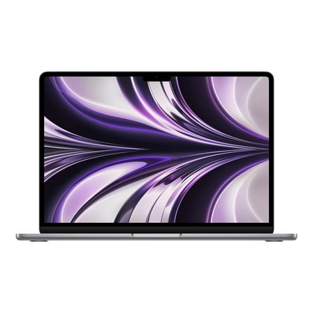 Restored Apple MacBook Air 13.6" with Liquid Retina Display, M2 Chip with 8-Core CPU and 10-Core GPU, 8GB Memory, 512GB SSD, Space Gray, Mid 2022