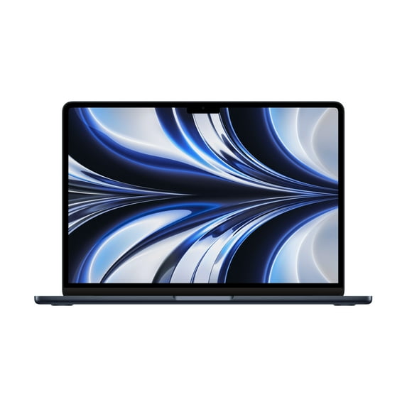 Restored Apple 13-inch MacBook Air: M2 chip with 8C CPU / 8C GPU, 256GB SSD, 16GB Memory - Midnight MC7X4LL/A (Fall24)