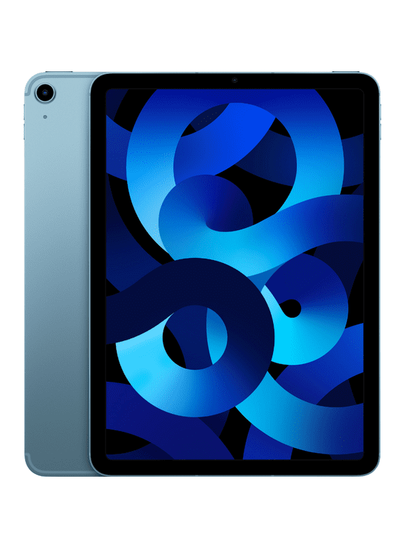 Restored 2022 Apple iPad air Wi Fi 256 GB Blue (5th Generation) (Refurbished)