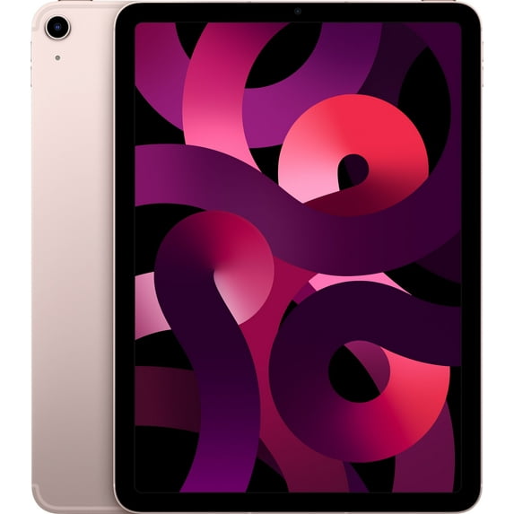 Restored 2022 Apple iPad air Wi Fi+Cellular 256 GB Pink (5th Generation) (Refurbished)