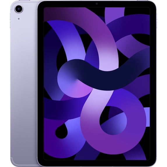 Restored 2022 Apple iPad air Wi Fi+Cellular 256 GB Purple (5th Generation) (Refurbished)
