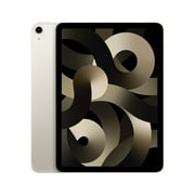 Restored Apple iPad Air 10.9 M1, WiFi + Cellular, 64GB, 5th Generation, Starlight