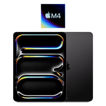 Restored 2024 Apple M4 iPad Pro 13" MVXW3LL/A w/1TB & WiFi/Unlocked (Space Black) (Refurbished)