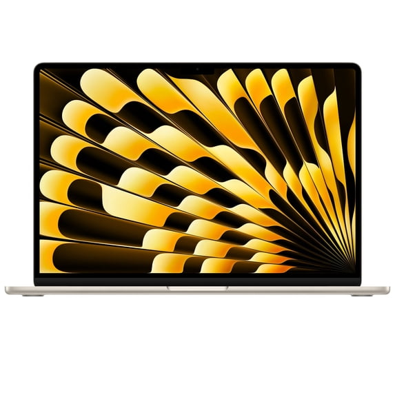 Restored Apple 2024 MacBook Air 15-inch Laptop with M3 chip: 15.3-inch Liquid Retina Display, 8GB Unified Memory, 512GB SSD Storage, Backlit Keyboard, 1080p FaceTime HD Camera, Touch ID; Starlight