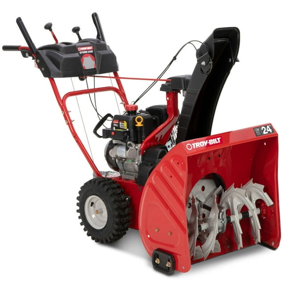 Restored 208 CC Two- Stage Gas Snow Blower with Electric Start Self Propelled (Refurbished)