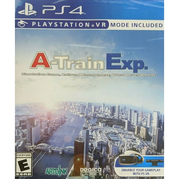 Restored A-Train Express (Sony Playstation 4, 2019) Simulation Game