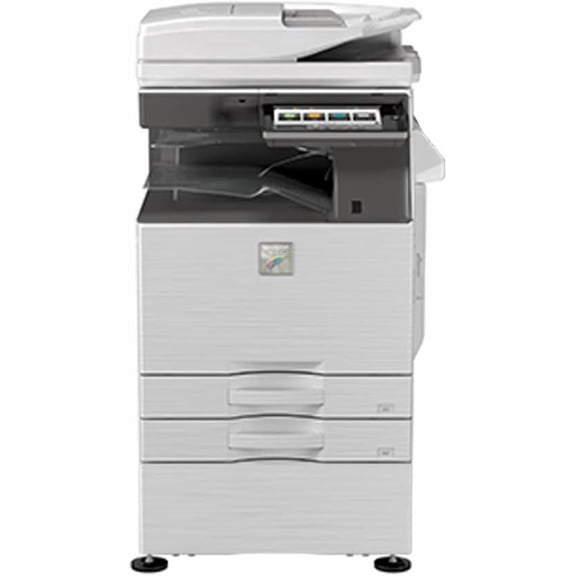 Restored Sharp Multifunction Laser Printer MX-4070V, Copy, Print, Scan, Duplex, 1200 x 1200 DPI, - SRA3/A3/A4/A5, 40ppm, Network, 2 Trays,
