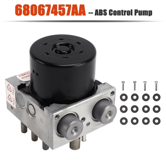 Restored ABS Control Pump 68067457AA for Jeep Wrangler 2010-2018 68003363AE (Refurbished)