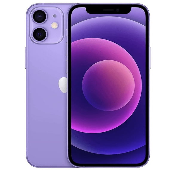 Restored APPLE IPHONE 12 MINI 128GB AT&T PURPLE (Refurbished)