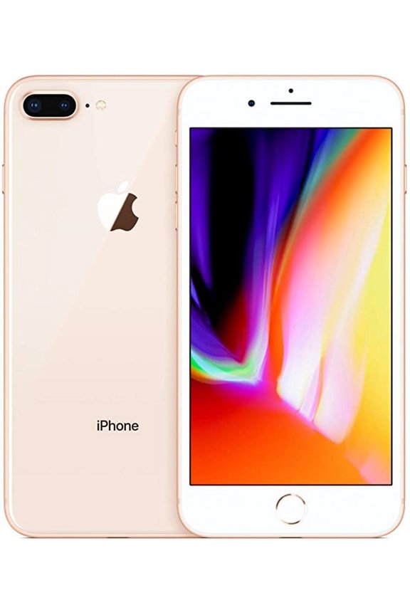 Restored Apple iPhone 8 Plus 64GB AT&T MQ8V2LL/A, Cell Phones, Gold with 3GB RAM