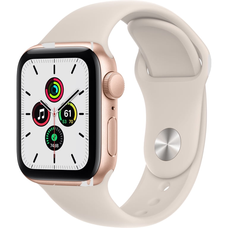 Apple Watch SE第一 40mm GPS ゴールドアルミ BT100% Restored Apple Watch SE (1st Gen) GPS, 40mm Gold Aluminum Case